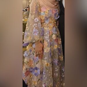 Floral Embroidered Dress